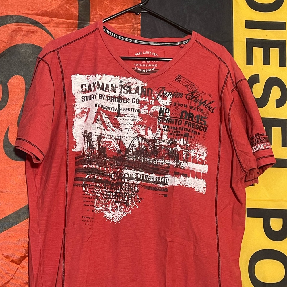 Red Diesel Graphic T-Shirt